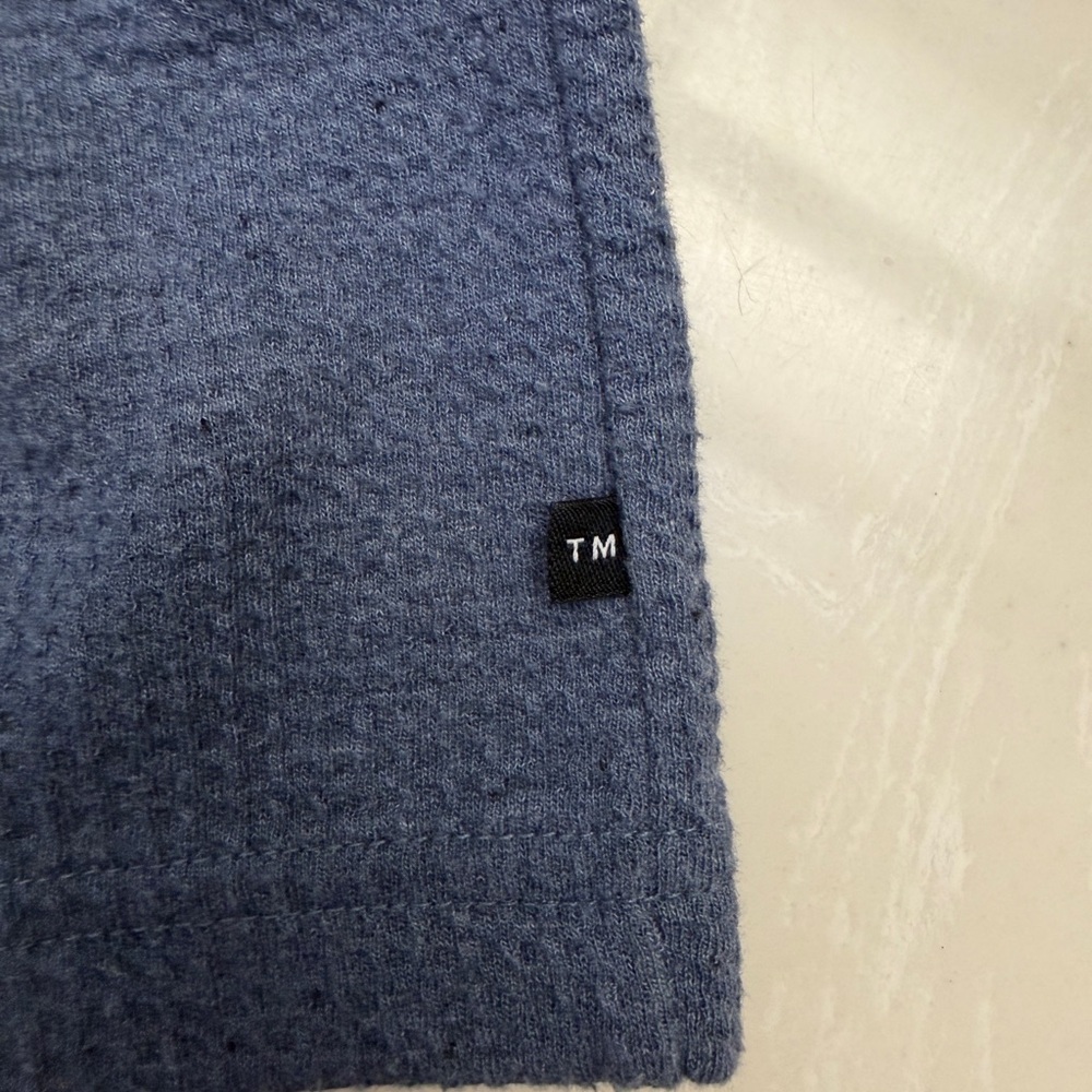 Travis Mathew Cloud Waffle Crew - mood indigo/blue - size XXL - Picture 6 of 9